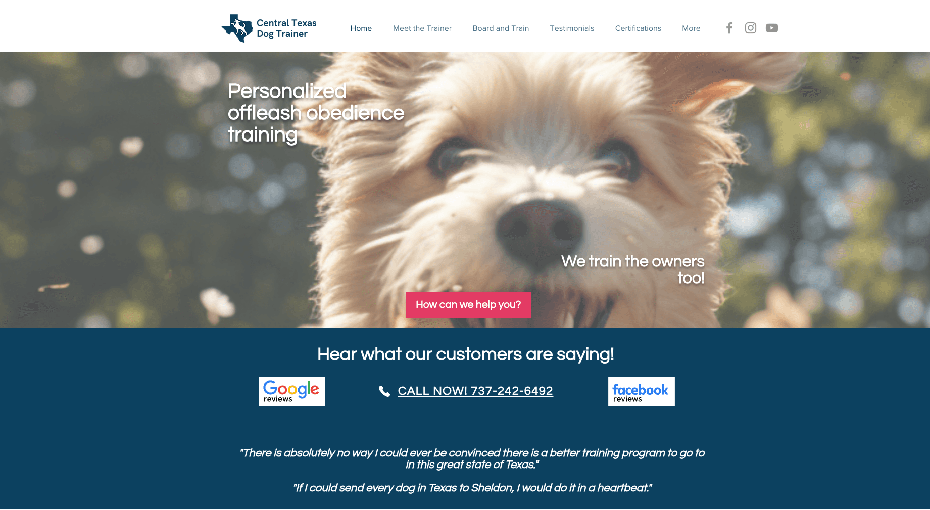 Central Texas Dog Trainer